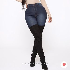 Classic high rise jeans